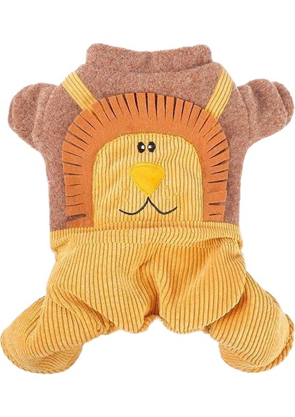 Dört ayak kıyafeti, köpek kedi dışında ve kış sıcak kıyafetleri, küçük köpek tiger giysileri, dinozor değiştirme kıyafetleri (Yurt Dışından)