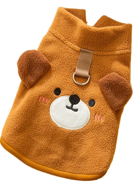 Yeşil ve Kış Giysileri, Sıcak Köpek Giysileri, Tatlı Sıcak Ayı Traktör Hoodie, Köpekler ve Kediler Için Sıcak Giysiler. (Yurt Dışından)