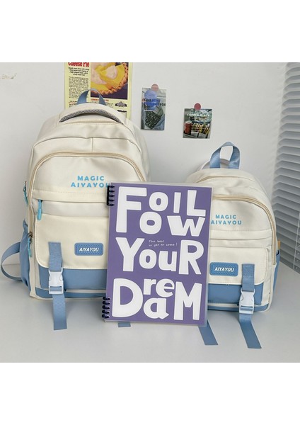 Mori Sistemi Yüksek Değerli Çarpışma Rengi Ortaokul Lise Öğrencileri Omuz Çantası Ultra Hafif Su Geçirmez Sıçrama Dekompresyon Omurga Koruması Büyük Kapasiteli Sırt Çantası (Küçük) (Yurt Dışından) fiyatları