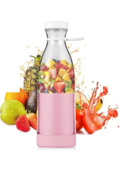 Taşınabilir Blender Kişisel Mikser USB Meyve Sıkacağı 420ML