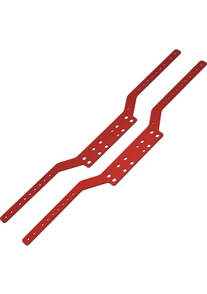 2x Alüminyum Şasi Çerçeve Rayları MN168 MN78 1/12 Ölçekli Rc Model Araba Parçası Kırmızı (Yurt Dışından)