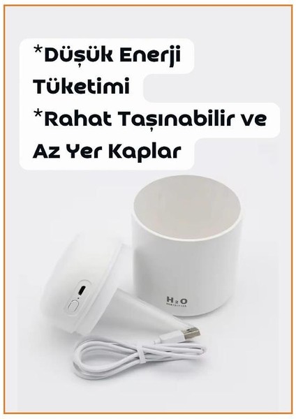 Ultrasonik Hava Nemlendirici + 2 Flitreli Hediyeli + 1 Koku Hediyeli Gece Lambası,koku Dağıtıcı Yagmur Ormanlarıkokulu fiyatları