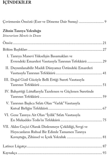 Zihnin Tanrıya Yolculuğu fiyatları