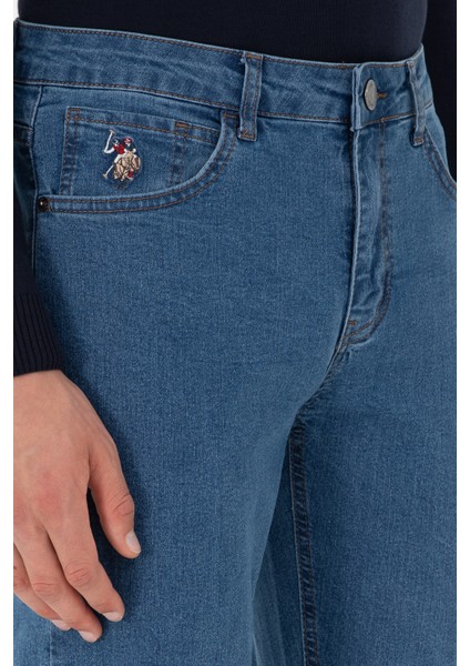 U.S. Polo Assn. Erkek Mavi Jean Pantolon 50298524-DN0022