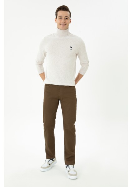 U.S. Polo Assn. Erkek Coconut Pantolon (Kanvas-Chino) 50271485-VR153