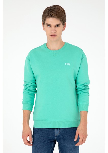 Erkek Koyu Mint Sweatshirt 50295148-VR152