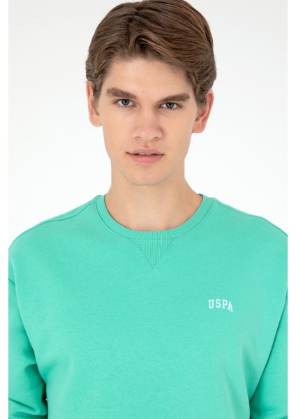 Erkek Koyu Mint Sweatshirt 50295148-VR152