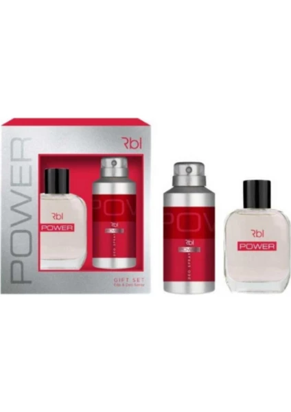 Power EDT 50 ml + Deodorant Sprey Erkek Parfüm Seti 150 ml