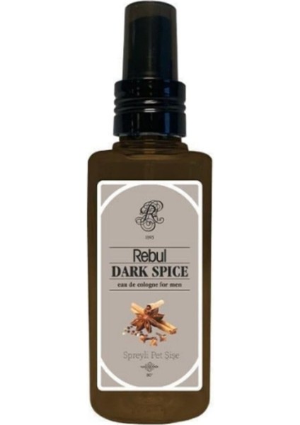 Dark Spice Edc 250ML Kolonya 500ML Duş Jeli 125ML Edc Kolonya 3'lü Avantaj Set