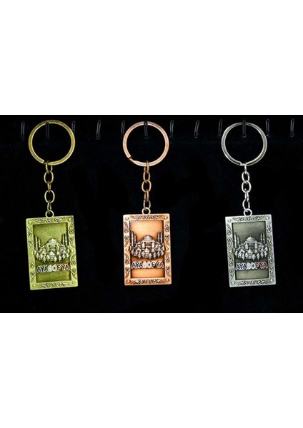 Metal Ayasofya Anahtarlık