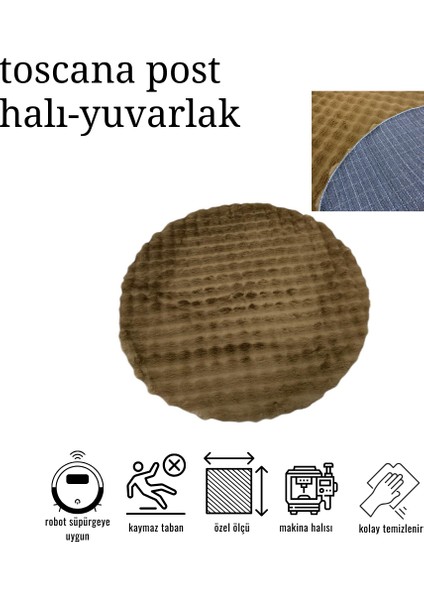 Eva Lıfe Toscana Post Yuvarlak Halı fiyatları