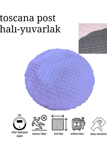 Eva Lıfe Toscana Post Yuvarlak Halı fiyatları