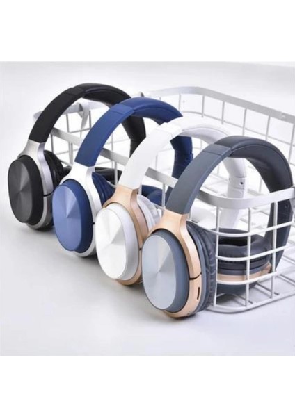 20W Süper Bass Csr Çip 200 Saat Bekleme Süreli 5.0 Kulak Üstü Bluetooth Kulaklık Beyaz Blt-20 indirimleri