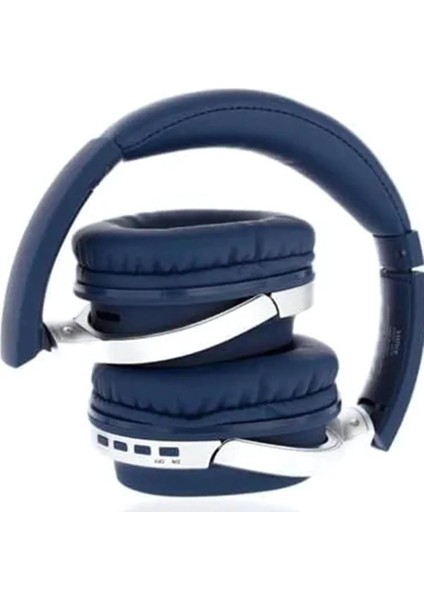 20W Süper Bass Csr Çip 200 Saat Bekleme Süreli 5.0 Kulak Üstü Bluetooth Kulaklık Mavi Blt-20 modelleri