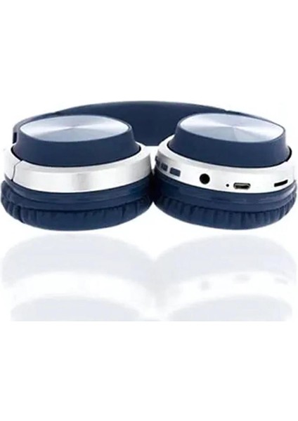 20W Süper Bass Csr Çip 200 Saat Bekleme Süreli 5.0 Kulak Üstü Bluetooth Kulaklık Mavi Blt-20 fırsatları