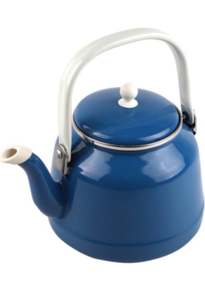 Emaye Vintage Üstten Saplı Mavi 3,5 Litre Demlik fırsatları