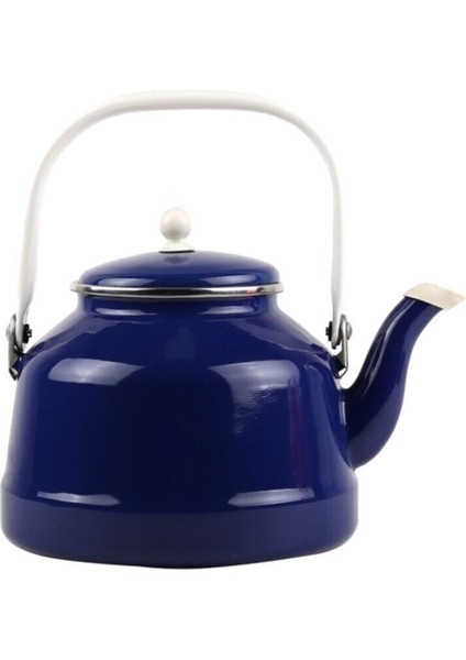 Emaye Vintage Demlik Üstten Saplı Lacivert 2,5 Litre fırsatları