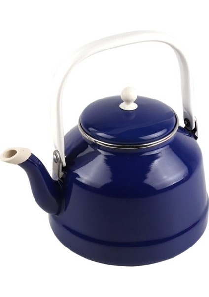 Emaye Vintage Demlik Üstten Saplı Lacivert 2,5 Litre indirimleri