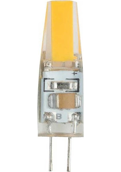5 Adet 2,5W 220V G4 Duy Led Kapsül Avize Ampulü 6500K Beyaz Işık Kes008