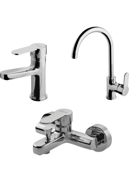 Domino Lavabo Banyo Evye Bataryası 971521-971511-971531