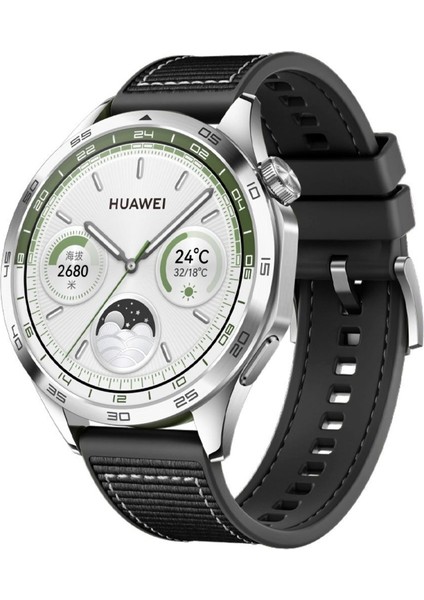 Samsung Galaxy Watch 7 6 5 4 Uyumlu Kumaşlı Silikon Kordon