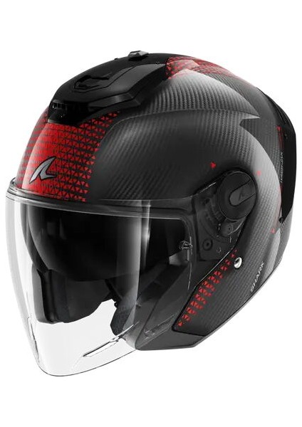 Shark Rs Jet Carbon Ikonik Kapalı Kask