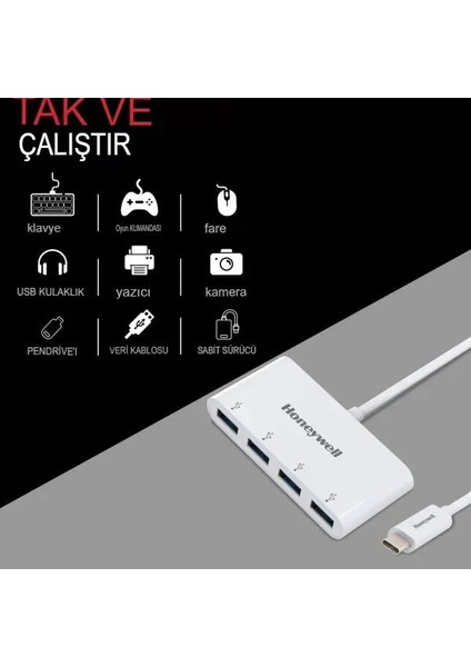 Momentum Type C To 4 Port USB Hub HC000016