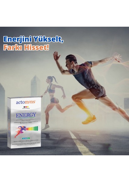 Energy Tribulus, Ginseng, L-Arjinin Içeren Gıda Takviyesi 2' Li Paket