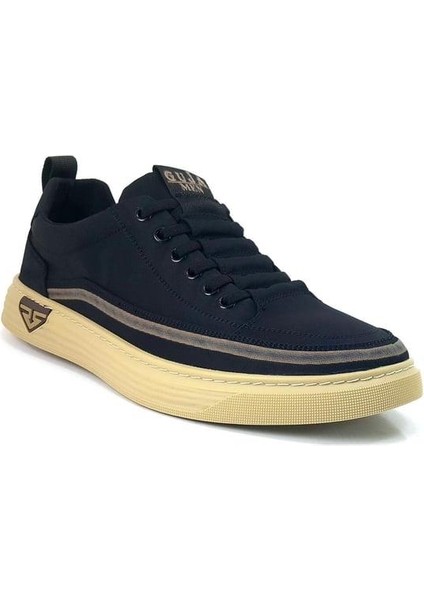505-3 Erkek Sneaker Spor Ayakkabı-Siyah