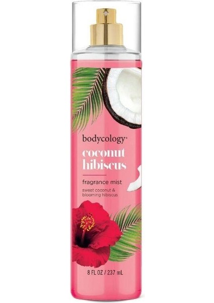 Coconut Hibiscus Fragrance Mist Hindistan Cevizli Kadın Vücut Spreyi 237 mL