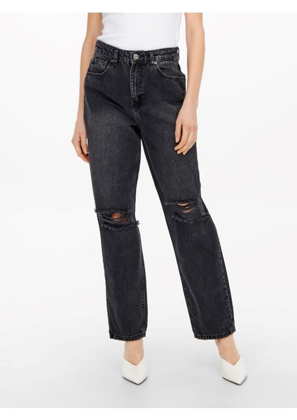 Kadın Onlrobyn Yırtık Detaylı Denim Kot Pantolon - 15247964 fiyatları