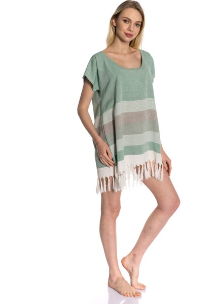 Peştamal Plaj Elbisesi Pamuk Otantik