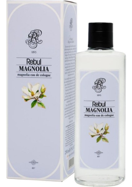 Magnolia Edc 250ML Cam Şişeli Manolya Kokolu Kolonya 12 Adet (1 Koli)