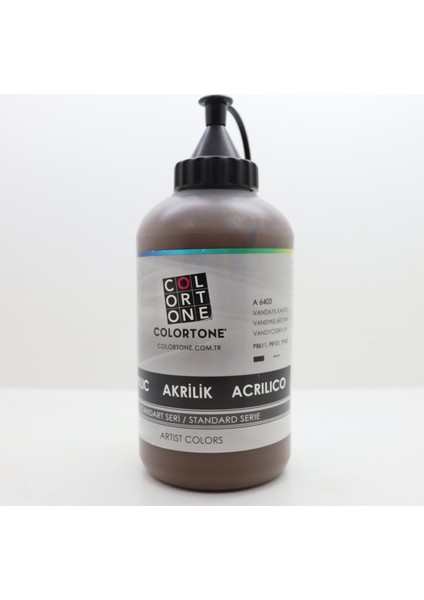 Artist Colors (Standart Seri) 650 ml Akrilik Boya ''vandayk Kahve''