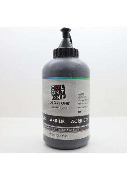 Artist Colors (Standart Seri) 650 ml Akrilik Boya ''doğal Gri''