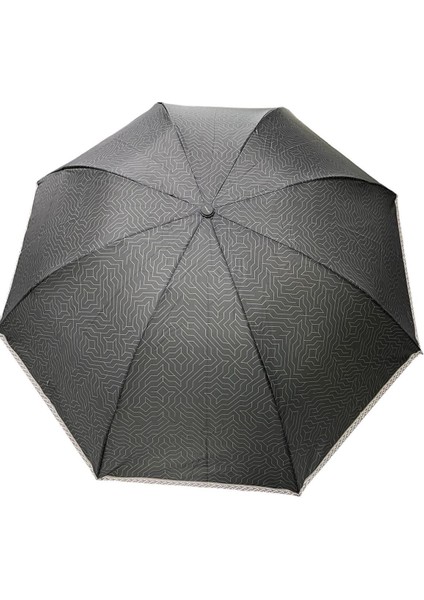 Siyah Çizgi Desenli Yarasa Model Manuel Şemsiye 709823 fiyatları