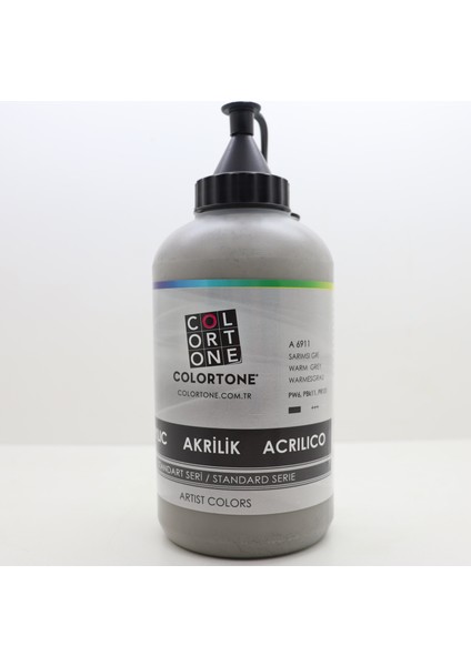 Artist Colors (Standart Seri) 650 ml Akrilik Boya ''sarımsı Gri''