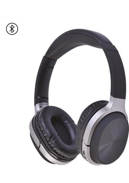 BLT-20 20W Süper Bass Csr Çip 5.0 Kulak Üstü Bluetooth Kulaklık Siyah