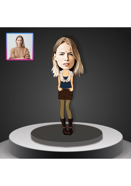 Kişiye Özel Karikatür Tasarım Biblo 97012