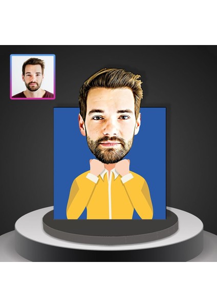 Kişiye Özel Karikatür Tasarım Biblo 97004