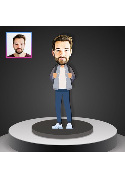 Kişiye Özel Karikatür Tasarım Biblo 96946