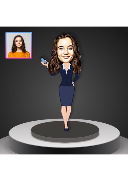 Kişiye Özel Karikatür Tasarım Biblo 97107