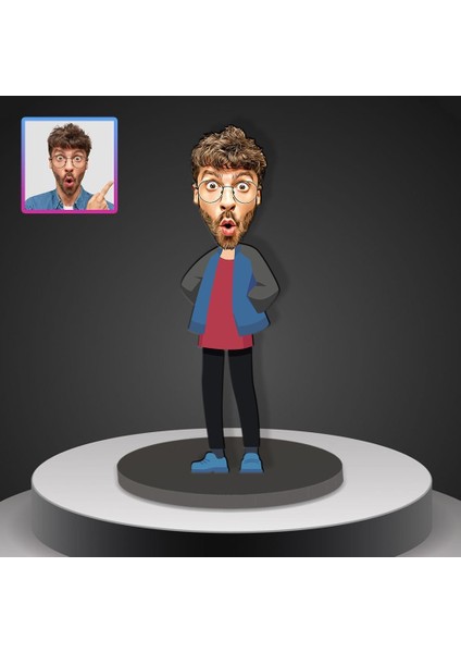 Kişiye Özel Karikatür Tasarım Biblo 96950