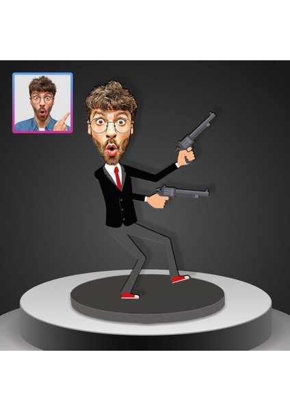 Kişiye Özel Karikatür Tasarım Biblo 97117