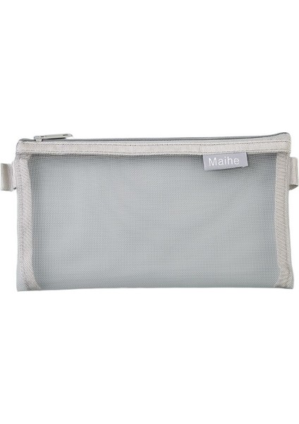 Şeffaf Örgü Kalem Çantası Saklama Çantası Hakkında Öğrenci Sınavı Özel Taşınabilir Kalem Çantası Büyük Kapasiteli Kırtasiye Çantası (Yurt Dışından)