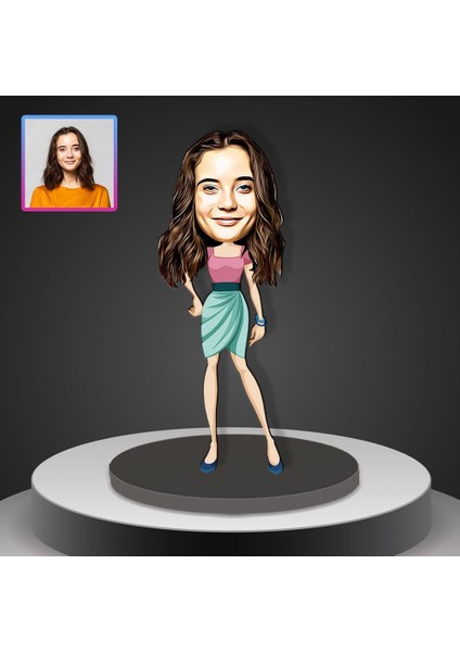 Kişiye Özel Karikatür Tasarım Biblo 97040