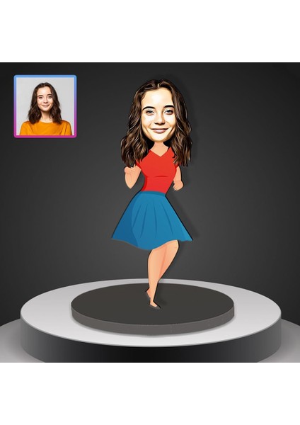 Kişiye Özel Karikatür Tasarım Biblo 97026