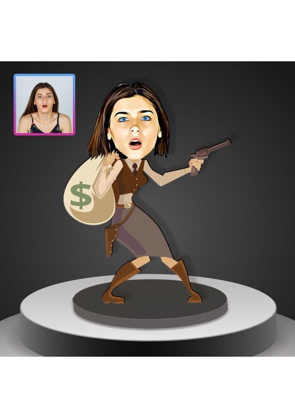 Kişiye Özel Karikatür Tasarım Biblo 96969