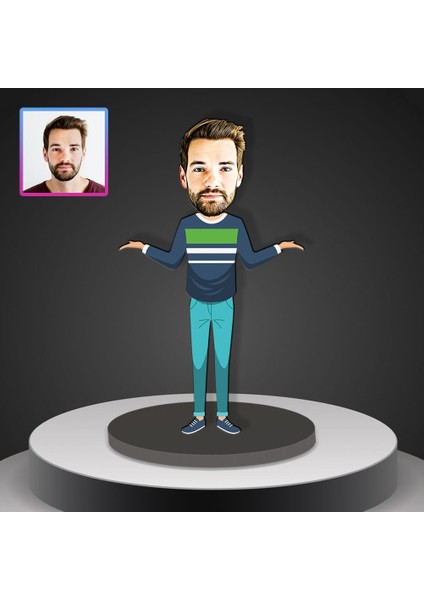 Kişiye Özel Karikatür Tasarım Biblo 96963