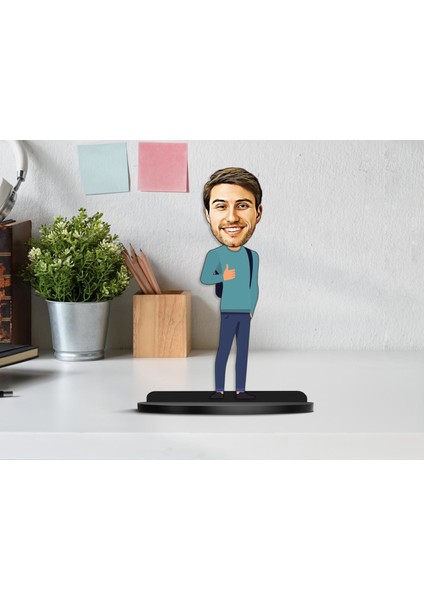 Kişiye Özel Ok Misin ? Karikatür Biblo 110708